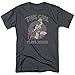 DC Comics This Girl Plays Rough - Wonder Woman Adult T-Shirt, Large Gray
