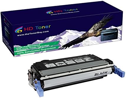 HD Toner TM Compatible 1 Pack Q6460A Black Toner Cartridges For HP Color LaserJet 4730, 4730x, High Yield 12000 Pages