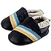 Amurleopard Baby Leather Shoes Toddler Prewalker Black 18-24 Months