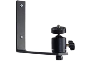 ALZO DIGITAL Small Camera Wall Mount with Mini-Ball Head and anchors