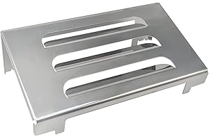 PHYESUVIN 67060 Heat Deflector for Weber Spirit II 200 and Spirit II 300 Series Gas Grills Model Years 2017 and Newer, Stainless Steel 67060 Heat Deflectors Grill Replacement Parts