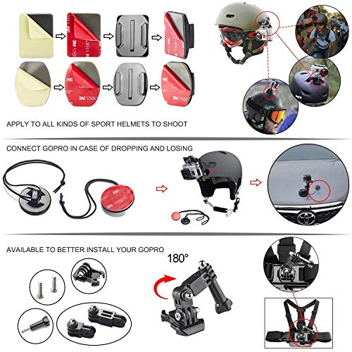 image for 41-in-1 Action Camera Accessories Kit for GoPro Hero 6/GoPro Fusion/He