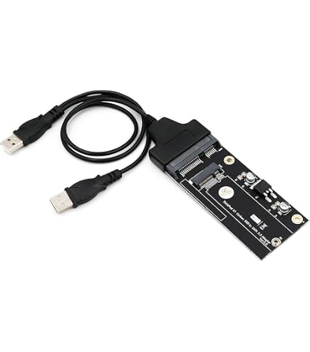 Amazon.com: Mustpoint 20+6 Pin SSD to SATA 2.5 or USB Adapter with
