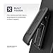 Encased Galaxy S20 Ultra Belt Clip Case (2020 DuraClip) Ultra Slim Cover with Holster (Samsung S20 Ultra 6.9) Black