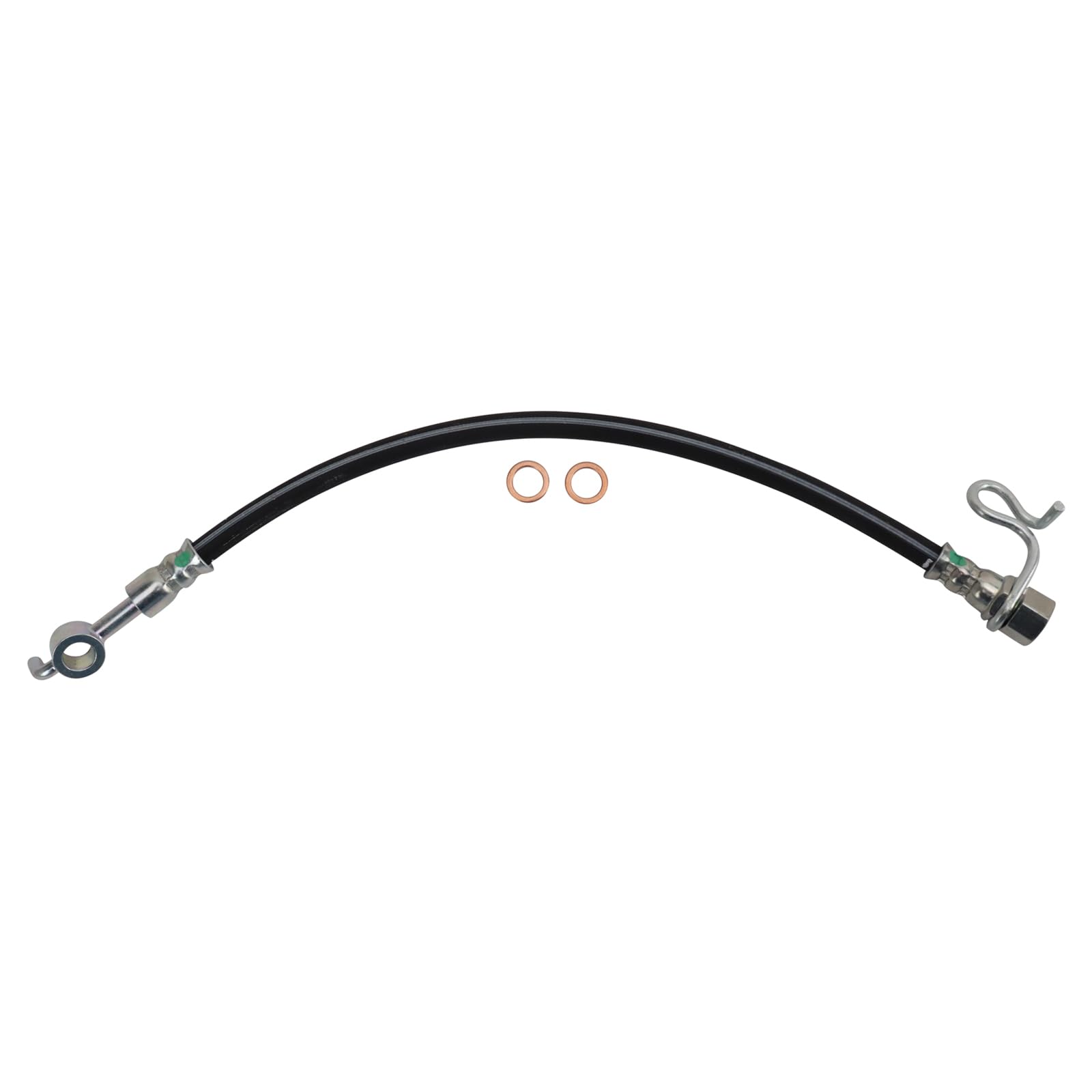 TRQ Rear Right Outer Brake Hose Passenger Side