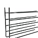 Nature Smile Clothes Pants Hangers 2pack - Heavy Duty Multi Layers Metal Pant Slack Hangers,Non-Slip 5-Tier Open-Ended Stacked Pants Hanger Rack Closet Storage Organizer for Trousers Scarf Towel
