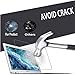 Tempered Glass Screen Protector Compatible 2018 New MacBook Air 13 Inch(Model:A1932)&New MacBook Pro 13 Inch(Model:A1706 A1708 A1989), 9H Hardness Anti Scratch and Bubble Free Glass Screen Filter