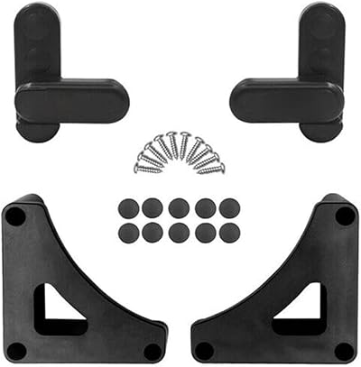 JUTTAUTO Caravan Table Bracket Storage Kit Black Table Retaining Kit