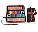 Art supplies organizer set: 72-Slot Colored Pencil Case for Adult & Children coloring books -Pouch for travel, pen bag holder for school-Bonus Free Ebook, Video instructions -(PENCILS NOT INCLUDED)