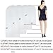 Dress Bags for Hanging Clothes 24'' x 54'' Long Dress Hanging Garment Bag White Breathable Garment Bags for Hanging Clothes Full Zipper Dust Cover for Storage Closet Pack of 6