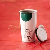 Starbucks Double Wall Traveler DOT Collection Green Balloon 12 Fl Oz (11040997)