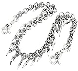 DoubleK Claw Symbol Key Jean Wallet Chain (28