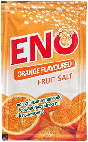 6 Sachets ENO Orange Lemon Flavoured Fruit Salt 4.3 g