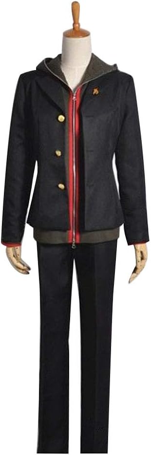 Amazon ダンガンロンパ 希望の学園と絶望の高校生 苗木誠 なえぎまこと 風 コスプレ衣装 Cosplay衣装 コスチューム 仮装 変装 文化祭 イベント アニメ ハロウィン パーティー イベント 修学旅行 出演番組 女性l コスプレ 仮装 通販