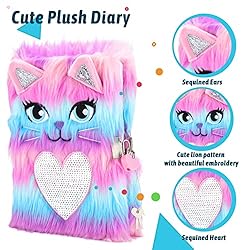 SuperStyle Diary for Girls with Lock and Keys, Cute