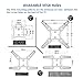 EVERVIEW TV Wall Mount Bracket fits to Most 26-55 inch LED,LCD,OLED Flat Panel TVs, Tilt Full Motion Swivel Articulating Arms, TV Bracket VESA 400X400, 77lbs Loading with Cable Ties