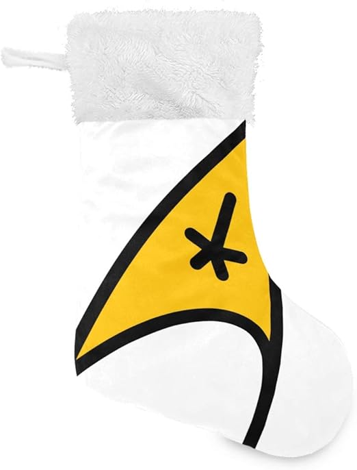 Amazon Com Star Trek Symbol Christmas Stockings For Family