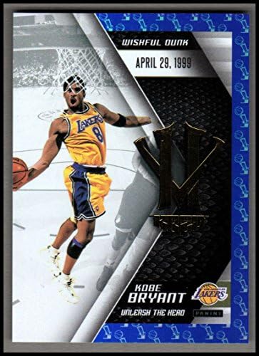 2015-16 Panini Hero Villain KB20 Unleash the Hero Blue Trophy #4 Kobe Bryant