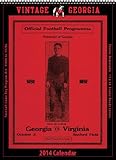 Georgia Bulldogs 2014 Vintage Football Calendar by