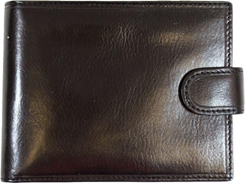 Tinder Genuine Cowhide Leather(from Italy) Men's Long Wallet with the Highest Standard Workmanship Wh206-bk