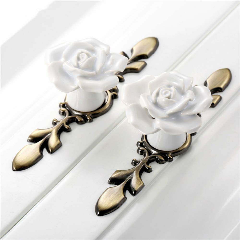 Best white dresser bronze knobs
