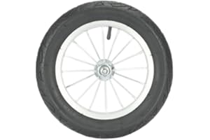 Menolana Balance Bike Replacement Wheel Children Bicycle Wheel Strong Load Bearing Cycling Aluminum Alloy Rim Air Tire for Fr