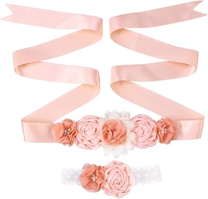 flower girl rhinestone sash