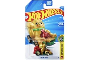 Hot Wheels Feline Lucky [Gold Cat] Experimotors 2/5, 92/250, 1:64 Scale Diecast Toy Vehicle