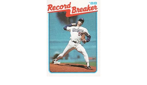 1989 topps orel hershiser