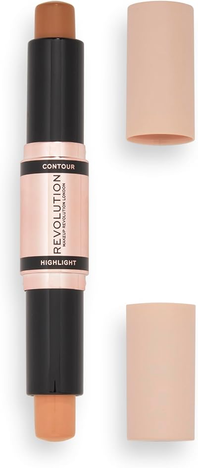 Makeup Revolution Contour Stick Duo Dark Cream Contour & Highlight 2.4g