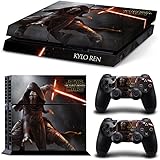ZoomHit Ps4 Playstation 4 Console Skin Decal Sticker Star Wars Kylo Ren + 2 Controller Skins Set