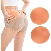 AFLIFLI Silicone Butt Pads for Women – Reusable 1 Pair Hip Enhancer Inserts, Invisible Booty Lifter Shapewear Pads for Jeans, Dresses & Everyday Outfits