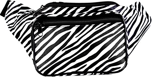 zebra fanny pack