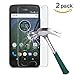 TANTEK [2-Pack Screen Protector for Motorola Moto G5 Plus (MOTO G Plus 5th Generation),Tempered Glass Film,Ultra Clear,Anti Scratch,Bubble Free,Case Friendly
