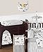 Sweet Jojo Designs 9-Piece Blue Grey and White Woodland Animal Safari Baby Boys Bear Deer Fox Crib Bedding Set