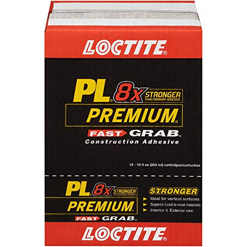 Loctite 141717012 PL Premium Construction Adhesive, 12Pack, 12 Pack
