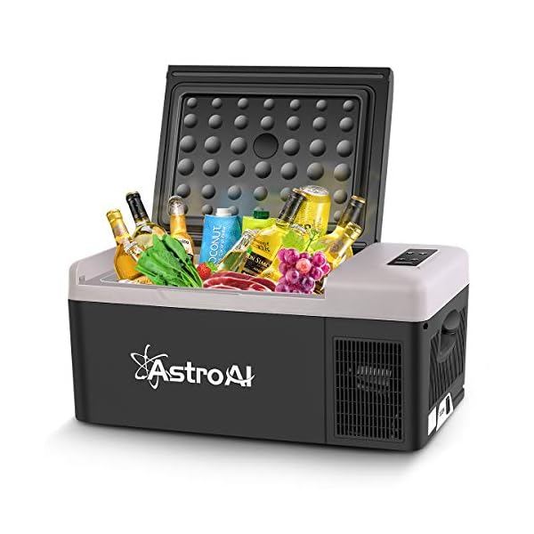 AstroAI Portable Freezer 12 Volt Car Refrigerator 16 Quart