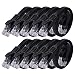 Cat 6 Ethernet Cable 1.5ft (10 Pack) (at a Cat5e Price but Higher Bandwidth) Cat6 Flat Internet Network Cable - Ethernet Patch Cables Short - Black Computer LAN Cable with Snagless RJ45 Connectors