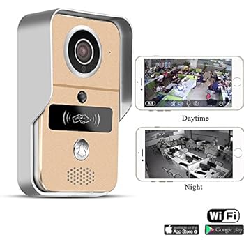 RCA Smart Doorbell Home Security Wifi Video Camera with