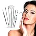 Inspiration Industry Blackhead & Blemish Remover Kit Treatment - 7 PCS Professional Surgical Extractor Instruments - Easily Cure Pimples, Blackheads, Comedones, Acne, and Facial Impurities