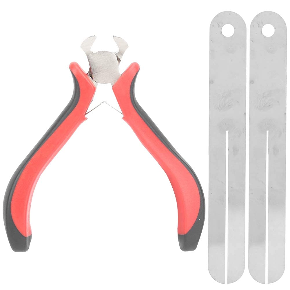 Bnineteenteam Guitar Fret Pliers, Fret Puller Guitar String Cutter Guitar Fret Nipper Fret Removal Plier with Steel Plates, Fret Removal Pliers Performance Accessory Musical Instrument Accessories