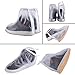 Cosmos ® 1 Pair Anti-slip Rain Shoe Covers Waterproof Shoes Boot Overshoes - Large