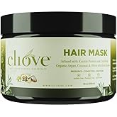 Cliove Deep Conditioning Treatment Mask - Hair Mask Conditioner for Damaged Dry Hair, Deep Conditioner for Curly Hair, 12oz