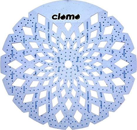 clomo 12 Stück Duftende Urinalsiebe (Urinaleinlage, Pissoir-Einsatz, Urinalsieb, Urinal Sieb) incl. 12 Einweghandschuhe (Duft