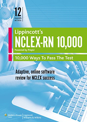 Download LWW NCLEX-RN 10,000 PrepU; plus LWW DocuCare One-Year Access Package