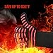 Woochy BBQ Oven Gloves Grilling Cooking Mitts Extremely Heat Resistant up to 932°F Premium Insulated & Silicone Lined Aramid Fiber
