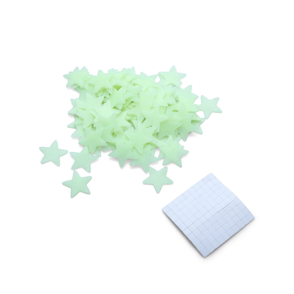 Honeytoys 200pcs 1 2 Luminous Stars Glow In The Dark Fluorescent