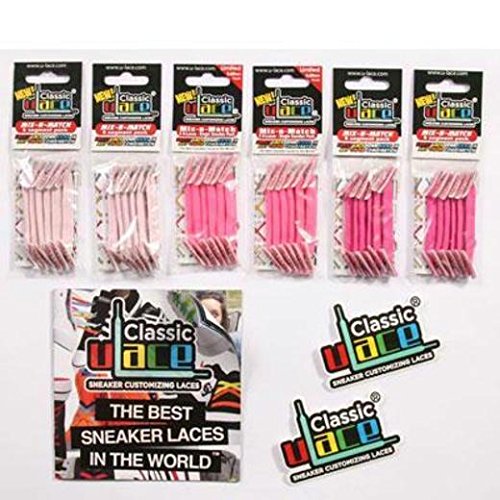 U-Lace UL-MM-6KIT-PNKS As Seen On Shark Tank