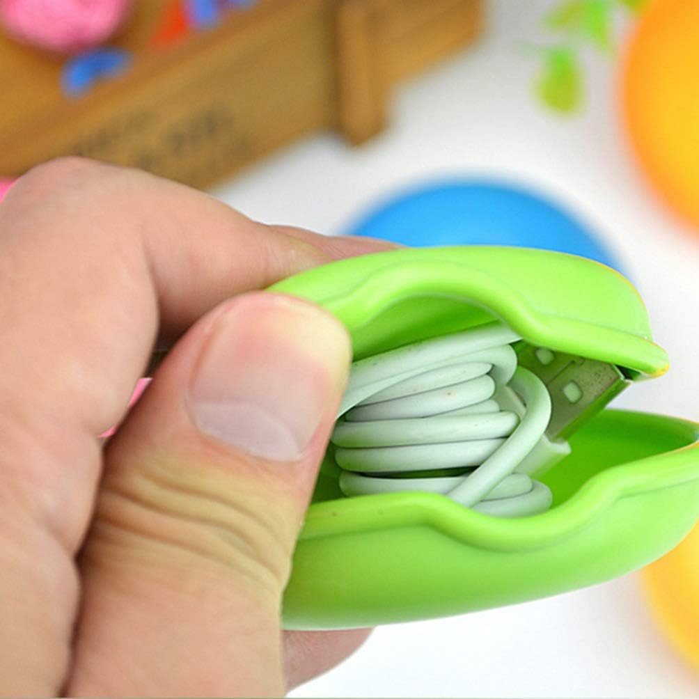 5pcs Earbuds Cord Winder Earphone Wire Fixer Earphone Organizer Protective case Mouse USB Protective case Earbuds Pouch Bag Computer Winder Organizer Fastener Accessories - Image 3