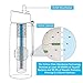 SGODDE Water Filter Bottles, Filtered Water Bottle with 4-Stage Integrated Filter Straw BPA Free for Hiking, Camping, Backpacking and Travel